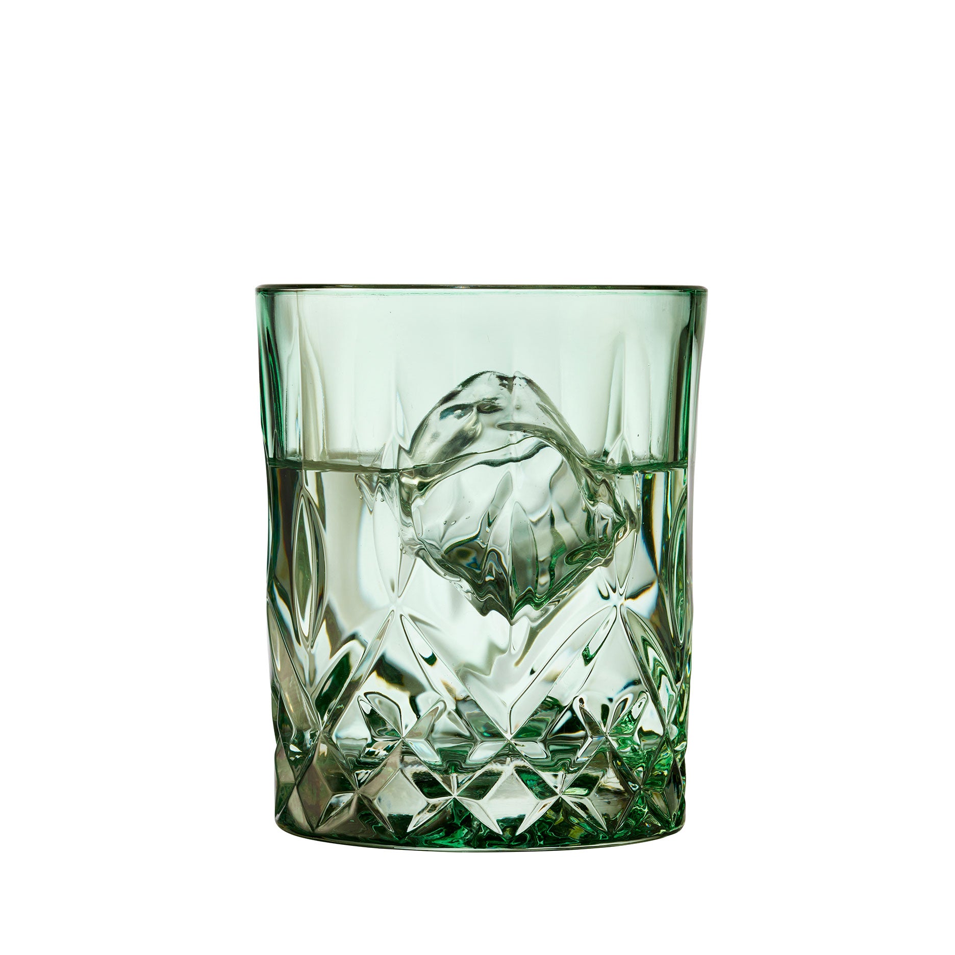 Sorrento whiskyglas 4 stk. grøn